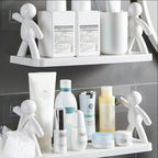 Floating Wall Shelf for Bedroom – Modern Storage Rack (No Drill, Space Saving Design)