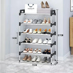 5 Layer Shoe Rack – Durable Multi-Tier Shoe Organizer for Home (Space Saving)