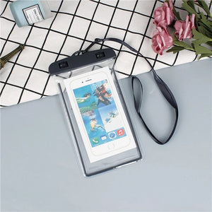 Pack of 2 Waterproof Mobile Pouch – Universal Touch Screen Phone Case (Waterproof Cover)