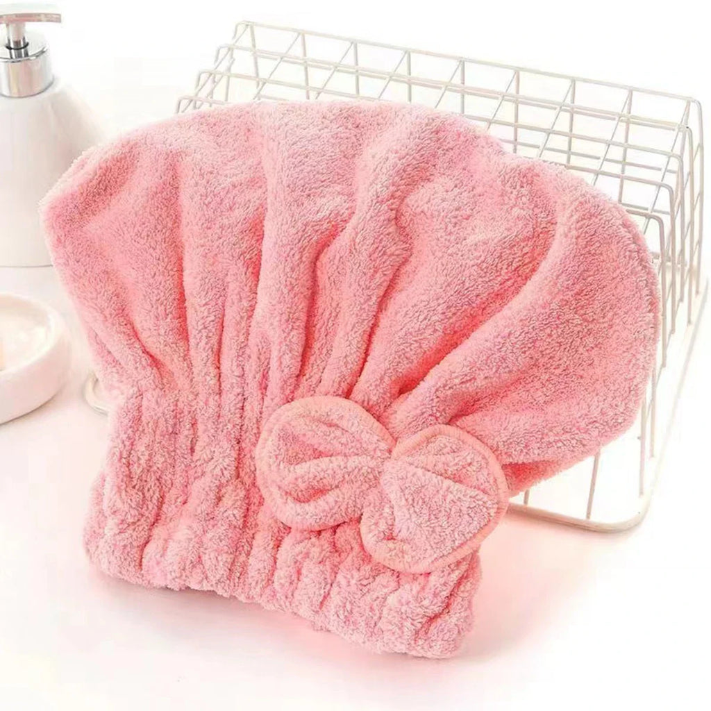 Pack of 2 Bath Towel cap