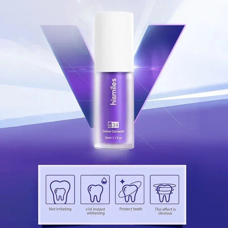 Hi Smile Teeth Whitening Serum – Purple Color Corrector
