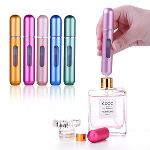 Pack of 3 Portable Perfume Refill Atomizer – Mini Travel Spray Bottle (Refillable)