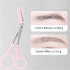 Eyebrow Scissors with Comb – Precision Brow Trimming Tool for Perfect Shape