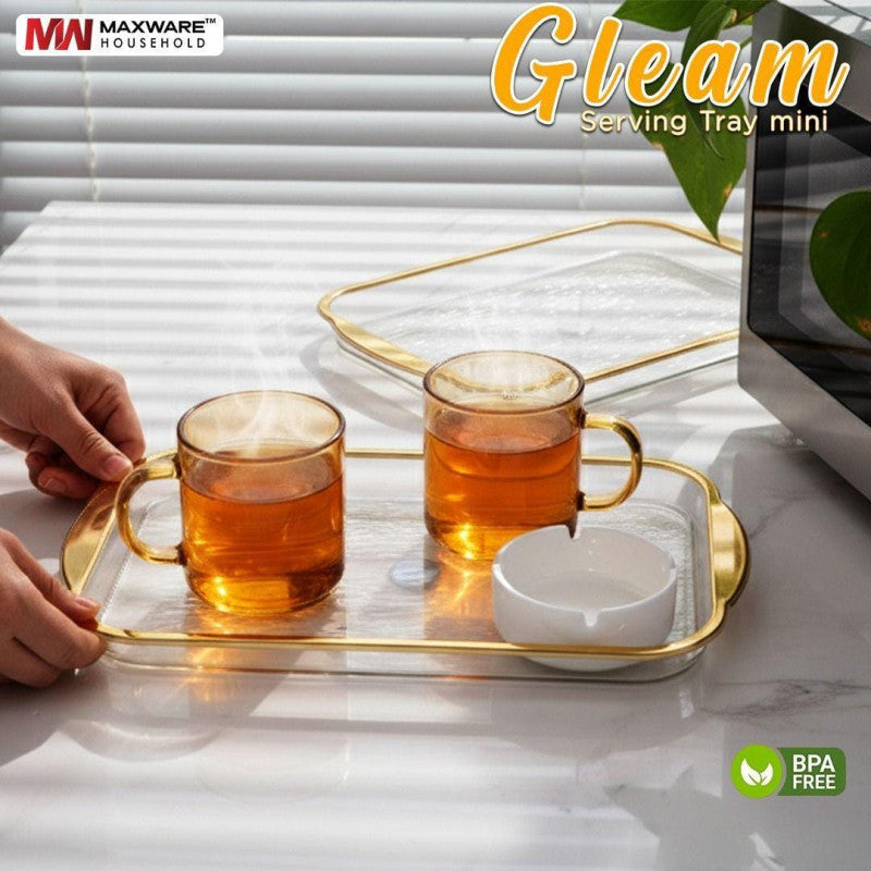 Gleam Serving Tray (Large) – Premium Stylish Tea & Snack Serving Tray
