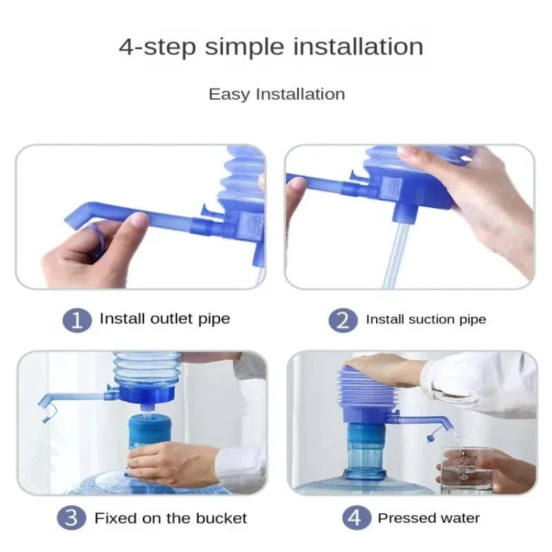Manual Water Pump (Big) – Portable Hand Press Water Dispenser for Bottles
