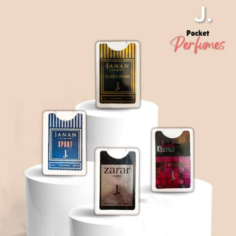 Mini Pocket Perfume Set – Travel Size Long Lasting Fragrance Collection