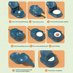 2 in 1 Dumpling & Samosa Maker – DIY Kitchen Tool | Easy Gujiya, Momos & Samosa Mould Press