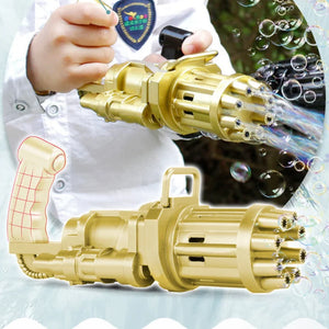 Automatic Bubble Gun for Kids – High Output Bubble Blaster Toy