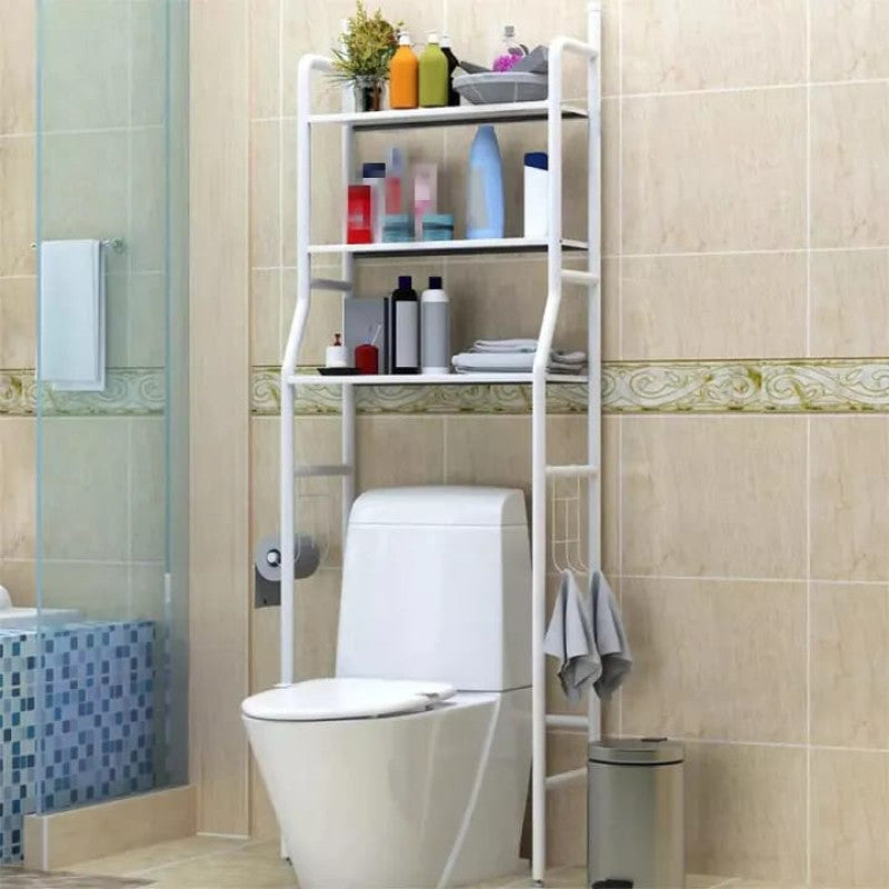 Over The Toilet Storage Rack – 3 Tier Bathroom Organizer Shelf Space Saver