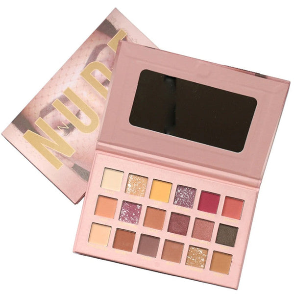 Nude Eyeshadow Palette – Matte & Shimmer Natural Eye Makeup Kit