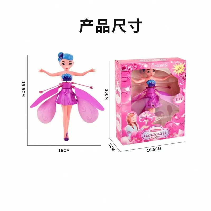 Flying Fairy Doll for Kids – Hand Sensor Hover Princess Toy