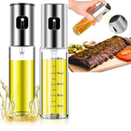 Oil Spray Bottle – Refillable Cooking Oil Sprayer | Kitchen BBQ Olive Oil Dispenser