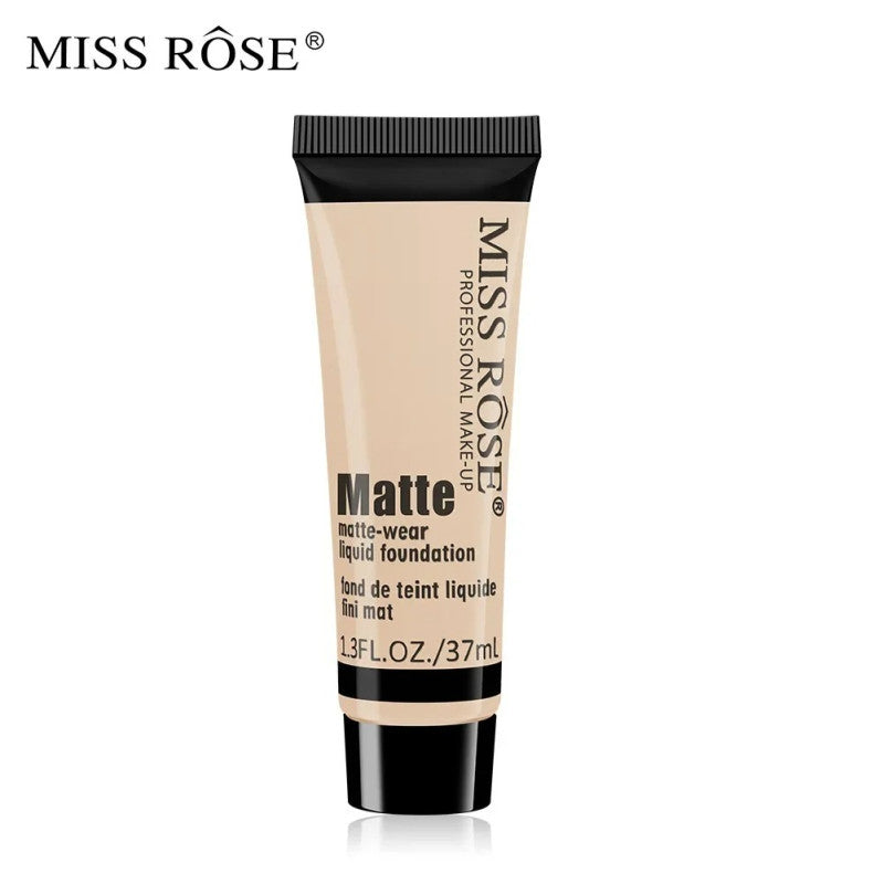 Miss Rose Matte Foundation – Long Lasting Full Coverage Liquid Foundation