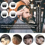 T9 Hair Trimmer – Rechargeable Professional Beard & Hair Clipper (Plastic Body)