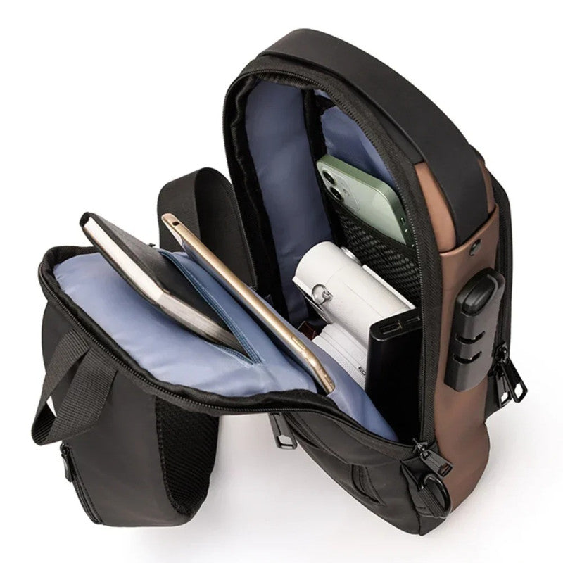 Black bag cross shoulder Fashion Sport Bag