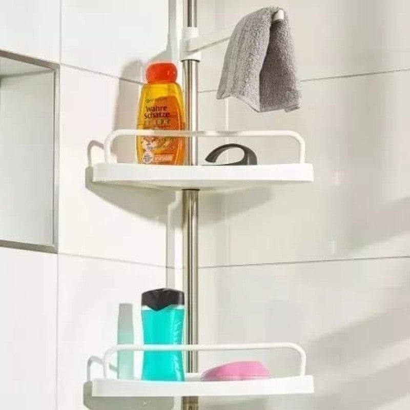 Bathroom Corner Shelf 2 Tier – Shower Rack Organizer