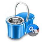 Royal Spin Mop (Steel Spinner) – 360° Floor Cleaning Mop with Bucket & Drain System