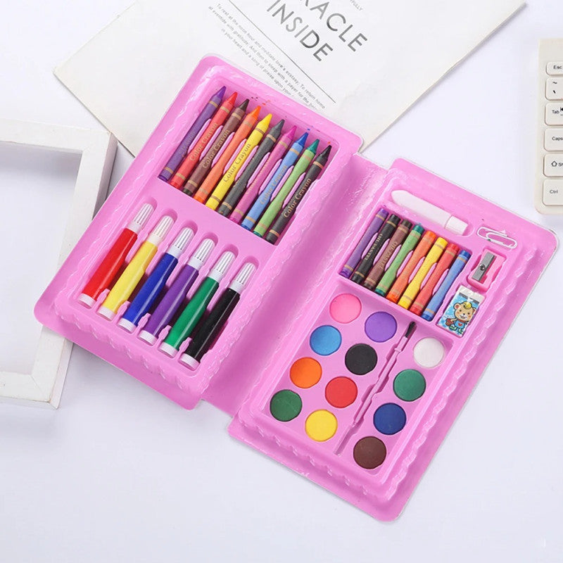 42 Pcs Drawing Painting Set for Kids – Art Kit with Colors, Crayons & Markers
