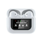 A9 Smart Tactile Wireless Earbuds – Touch Screen Display, Noise Reduction & Bluetooth
