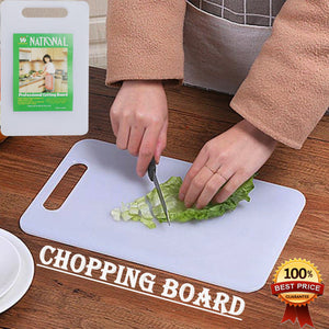 Double-Sided Cutting Board – Anti-Slip Kitchen Chopping Board (Food Grade)