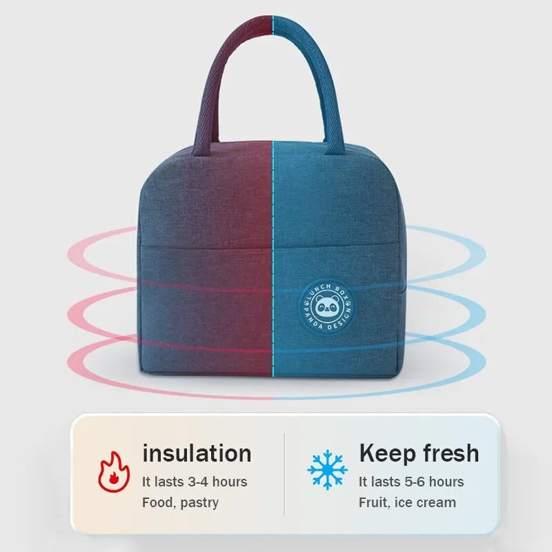Insulated Lunch Bag – Portable Food Storage Bag for Office & Travel