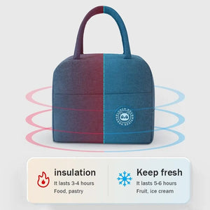 Insulated Lunch Bag – Portable Food Storage Bag for Office & Travel