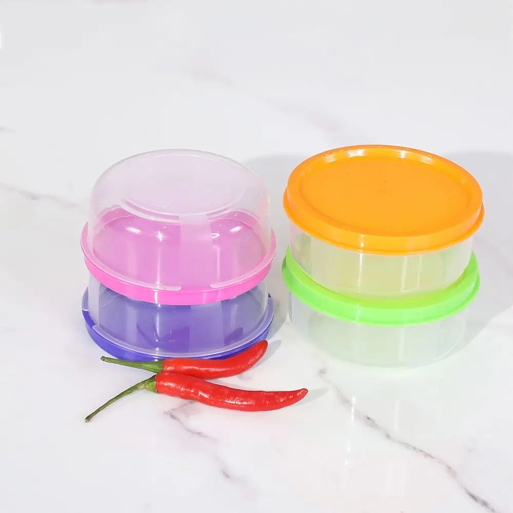 Food Storage Containers Pack of 6 – Airtight Mini Storage Boxes | Kitchen & Lunch Storage Set
