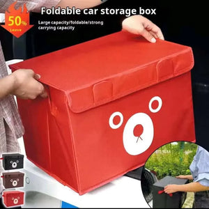 Pack of 2 Panda Storage Box – Foldable Clothes & Toy Organizer with Lid