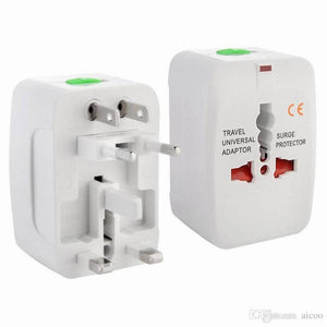 Universal Travel Adapter with USB Charging Ports – Worldwide Plug Converter | Fast Charging Multi Plug