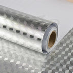 Silver Foil Kitchen Sheet (45x150cm) – Self Adhesive Aluminum Cabinet & Countertop Protector