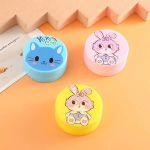 Pack of 2 Magic Glass – Collapsible Foldable Kids Cup with Lid (Portable & Cute Design)