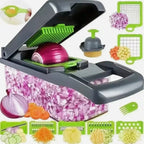 16 in 1 Vegetable Chopper & Mandoline Slicer – Multi Cutter Kitchen Tool with Storage Box