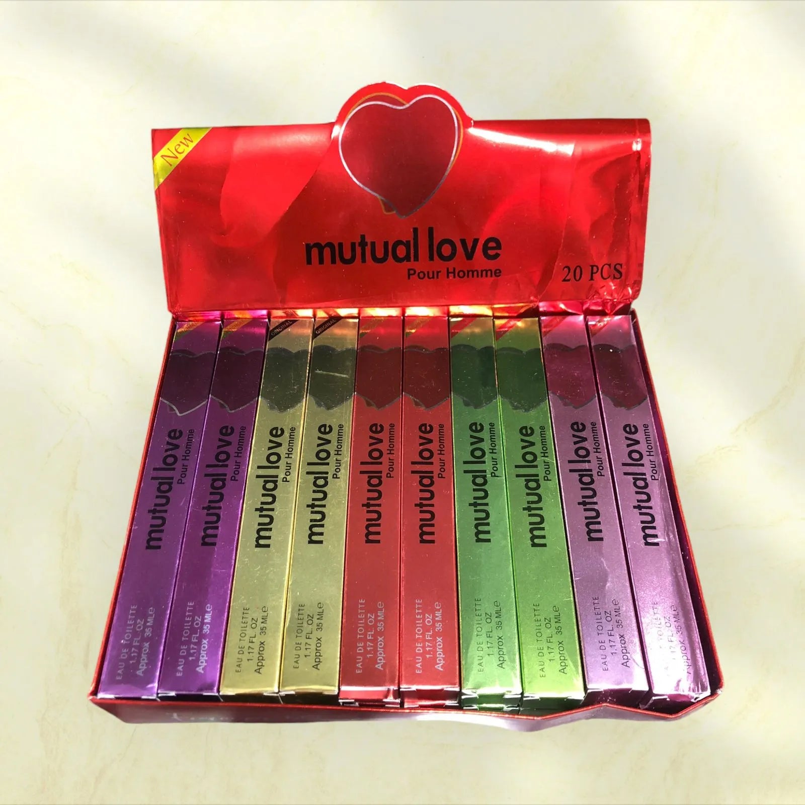 Mutual Love Pen Perfume Pack of 5 – Long Lasting Mini Pocket Fragrance Set
