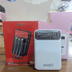 PJM KC-21 Power Bank 10000mAh – 22.5W Fast Charging with Built-in Cables