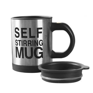 Self Stirring Coffee Mug – Automatic Mixing Cup | Electric Coffee, Tea & Milk Mug