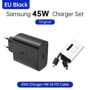 Samsung 45W Fast Charger Adapter – Super Fast Charging USB-C Power Adapter (Type-C)