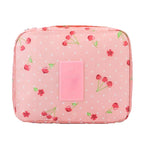 Travel Makeup Pouch – Waterproof Cosmetic Organizer Bag with Compartments