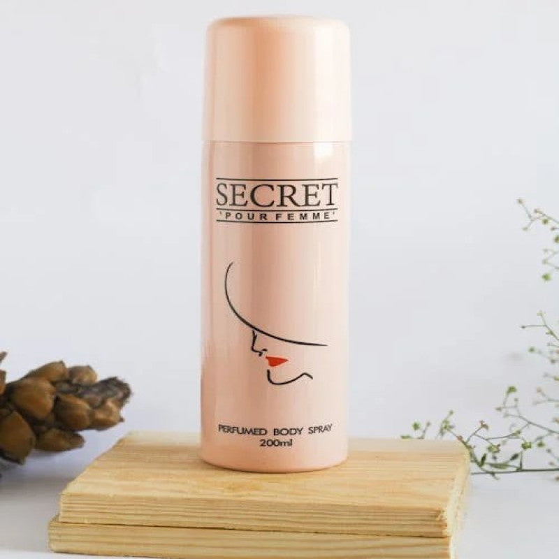 Secret Diva Perfumed Body Spray 200ml – Long Lasting Fresh Fragrance for Women