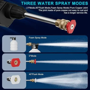 Cordless High Pressure Car Washer Gun (Single Battery) – Portable Power Cleaner