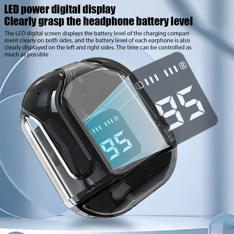 Air 31 TWS Wireless Earbuds – Bluetooth Earphones with LED Display & Touch Control