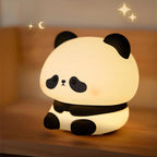 Cute Panda Rechargeable Night Lamp – Soft Silicone LED Touch Light