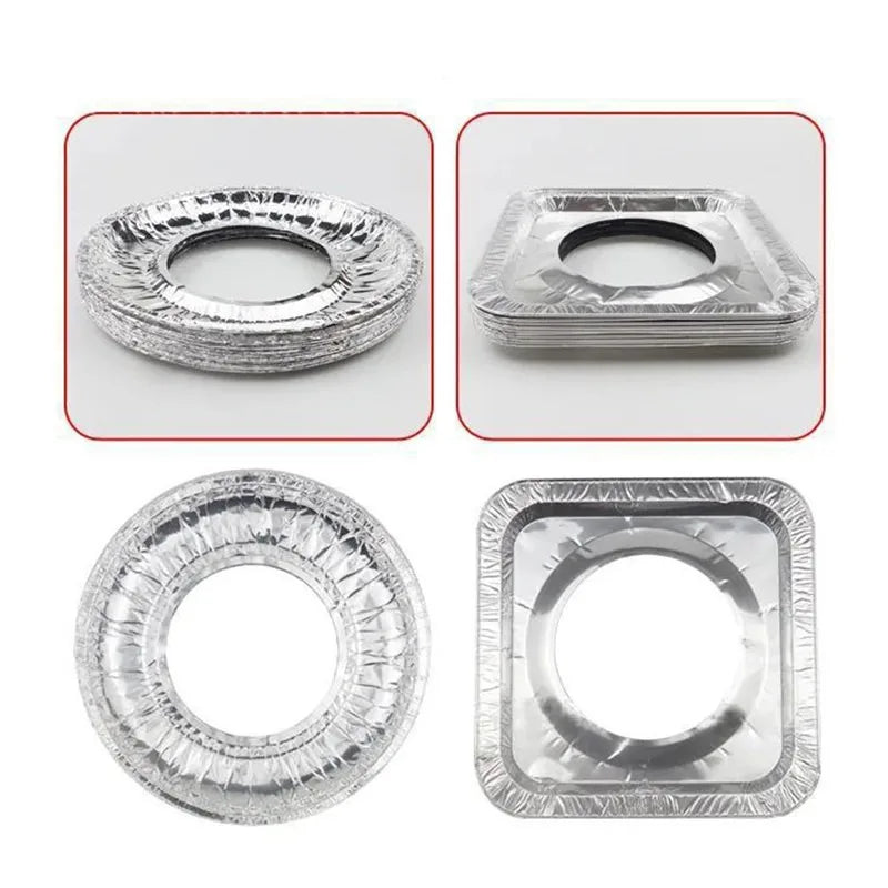 Disposable Gas Stove Covers (10pcs) – Oil-Proof Burner Protectors