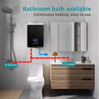 Instant Tankless Electric Water Heater – LCD Display | Energy Saving Instant Geyser for Home