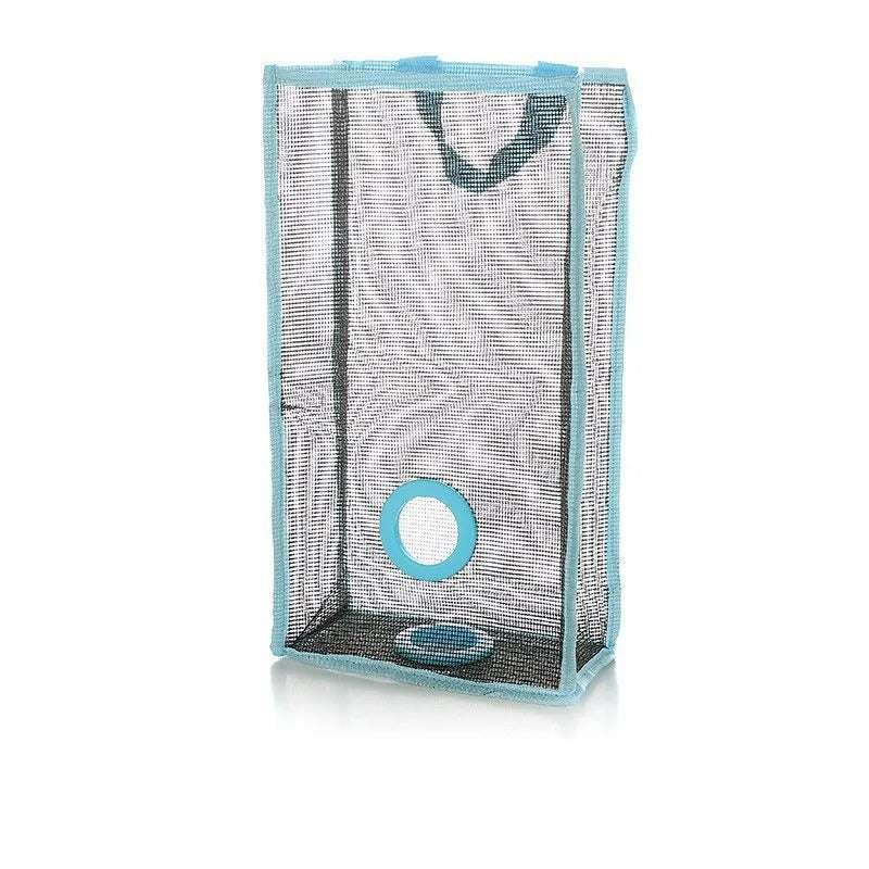 Pack of 3 Hanging Mesh Garbage Bag – Reusable Kitchen & Bathroom Waste Storage Organizer