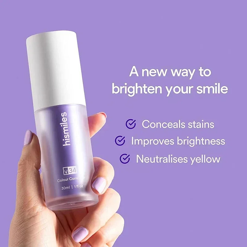 Hi Smile Teeth Whitening Serum – Purple Color Corrector