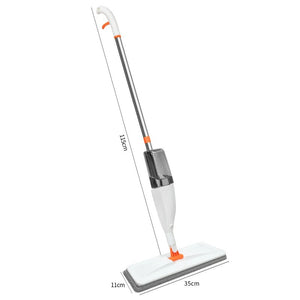 Spray Mop Aurora – Flat Floor Cleaner with Built-in Water Spray | Reusable Microfiber Mop