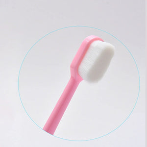 Pack of 3 Nano Toothbrush Ultra Soft – Deep Cleaning Gentle Bristles for Sensitive Teeth & Gums