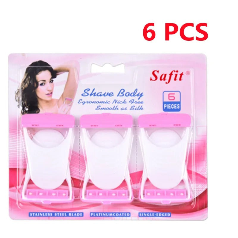 Safit Body Razor – Smooth Hair Removal Razor Pack | Safe & Easy Shaving (3 PCS Set)