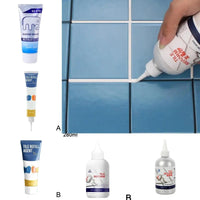 Waterproof Tile Gap Filler – Wall & Floor Grout Repair Sealant