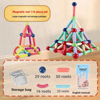 Magnetic Building Toys Set for Kids | Educational STEM Blocks